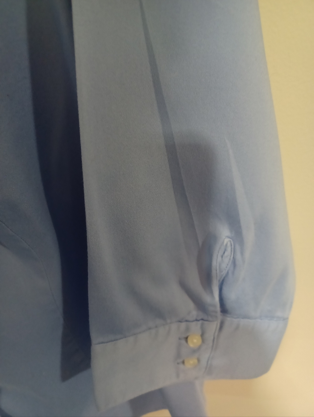 APT. 9 Light Blue Button-Up Blouse - Picture 3 of 6